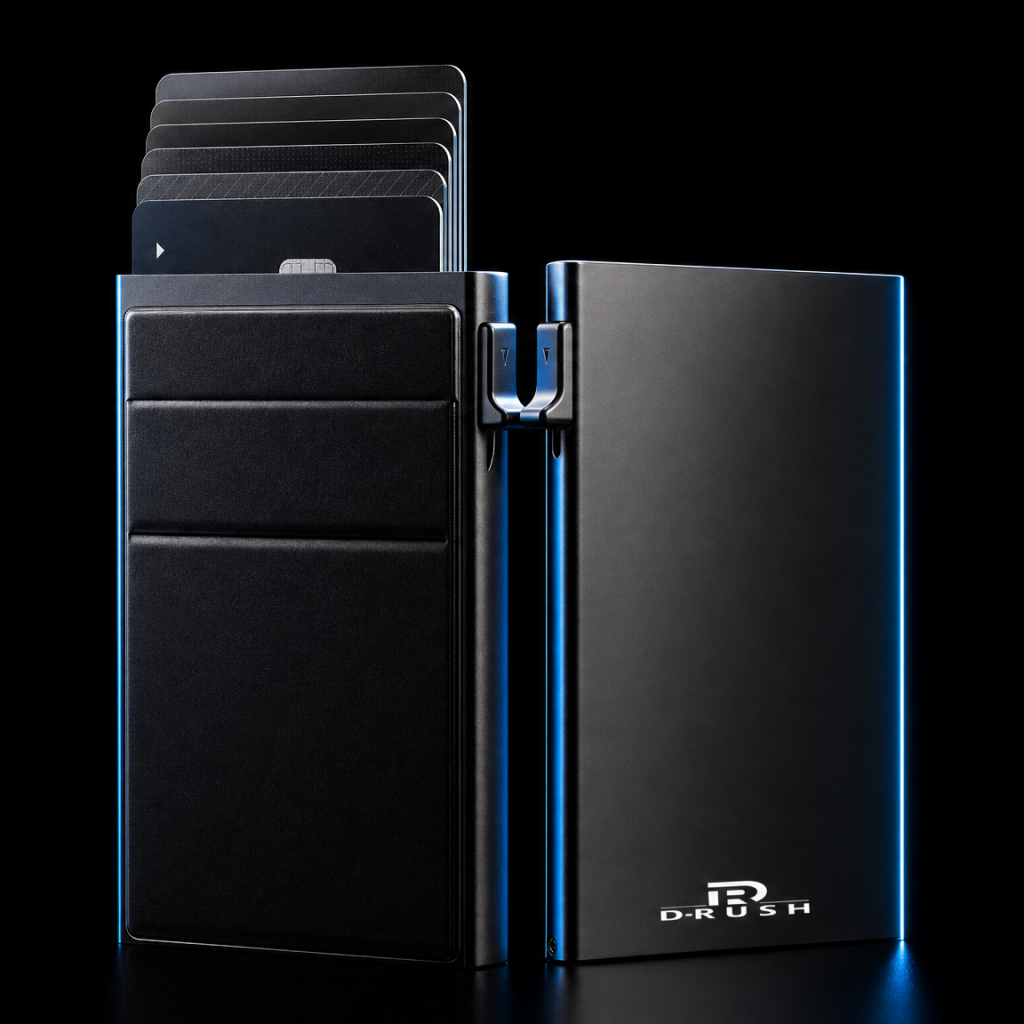 Portacarte Uomo Slim RFID
